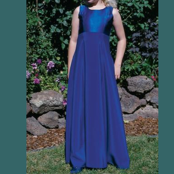NWT Purple Jr Bridesmaid dress size 10 - Picture 4 of 4